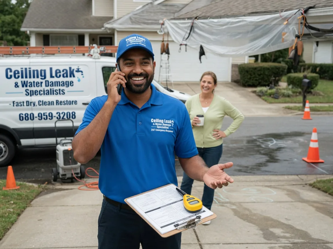 Ceiling Leak Cleanup Rock Springs, WY FAQs